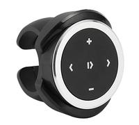Plyisty Bouton Bluetooth Media, Kit de Commande à Distance pour Voiture | Télécommande Bluetooth sans fil, pour téléphone, tablette, volant de voiture, matériau ABS, longue durée de vie de la