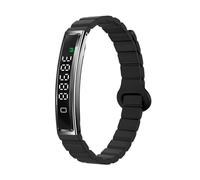 Plyisty Bracelet Intelligent, Bande d'activité Portable et Tracker de Fitness, Bracelet Magnétique Smart Wrist avec Contrôle de L'application (Black)