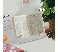 Plyisty Bureau de Support de Support Multifonctionnel Stable pour Apprendre la Lecture en Argent pour Le Bureau et étudier (Grand pour Tablette 20.5x16x15cm/8.1x6.3x5.9in)