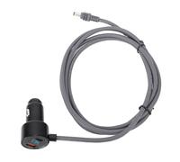 Plyisty Câble Adaptateur d'alimentation Allume-Cigare de Voiture 12V 24V DC vers Allume-Cigare, Câble de Chargeur de Voiture DC avec Affichage Numérique pour Voiture Camion RV Bateau (10m)