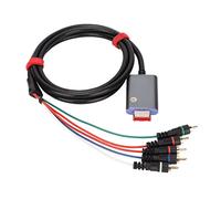 Plyisty Câble Component pour, 5,9ft Double Blindé YPbPr | Digital AV Output, Plug and Play, for DOL-001, Support 480p