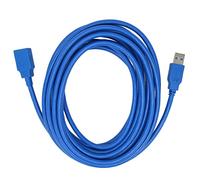 Plyisty Câble D'extension USB 3.0 de 5 M, Type A Mâle vers Femelle, Cordon de Transfert de Données 5 Gbit/s, Rallonge Haute Vitesse pour Imprimante, Scanner, Casque VR, Souris, Clavier,