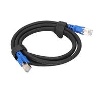 Plyisty Câble Ethernet CAT8, Câble Internet Haut Débit 40 Gbit/s 2000 MHz avec Connecteur RJ45 plaqué or, pour Routeurs, Commutateurs, Adaptateurs Réseau et Consoles de jeux. (1,5 m/4,9 pieds)