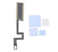 Plyisty Câble Flexible FPC pour Pi Picoboot, Câble FPC Flexible pour Modèle NGC DOL-001 Uniquement, avec 3 Tampons Thermiques en Silicone