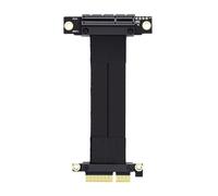 Plyisty Câble Riser PCIe 3.0 X4, Carte D'extension Extrêmement Haute Vitesse de 10 Cm, 8 Gbit/s