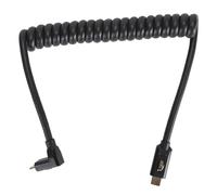 Plyisty Câble USB de Type C vers C, Cerracable Rétractable Automatication de Type vers USB, Prend en Charge 8K UHD, Cordon Enroulé de 40 Gbit/S pour Le Protocole