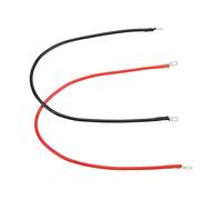 Plyisty Câbles de Batterie Rouge Noir 10awg, Fils D'onduleur Durables pour Voitures, énergie Solaire, PVC + Cuivre, Paquet de 2