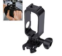 Plyisty Cadre de Protection pour Nano Caméra, Cage D'extension à Montage Vertical avec Sabot Froid et Adaptateur à Double Griffe, Boîtier de Protection Léger pour Voyage à Vélo VL