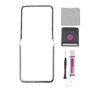 Plyisty Cadre Intermédiaire avec Kit D'outils de Réparation pour Moto Razr 50 Ultra, Cadre de Panneau D'affichage LCD sans Couture, adapté pour Flip 5 5G F731