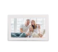 Plyisty Cadre Photo Numérique 15,6 Pouces, Calendrier Numérique Intelligent avec Écran Tactile FHD, WiFi, Synchronisation avec Application, 32 Go, Planificateur Mural pour La Maison (Prise UE)