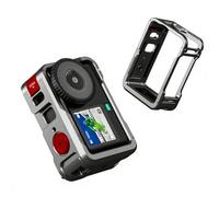 Plyisty Cage pour Action 6, Cage pour Caméra en Alliage D'aluminium avec Sabot Froid, Vis 1/4, Cadre De Protection avec Cache-Objectif, Dragonne