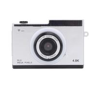 Plyisty Caméra Compacte de Selfie 1080p avec Fonction Maco Soutien de la Transmission de fidélité sans Fil pour Aventure en Plein Air Rose (Silver)