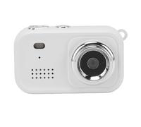 Plyisty Caméra de Pouce à écran Couleur, Petite Caméra Rétro avec Enregistrement Vidéo 1080P pour Les Sports de Plein Air, Les Moments avec Animaux de Compagnie, la Vie Quotidienne, la (White)