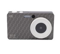 Plyisty Caméra Numérique 4K 50MP avec Zoom Numérique 16x, écran de 2,8 Pouces et Fonction de Minuterie pour Les Amateurs de Photographie, Comprend Plusieurs Filtres (Brown)