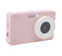 Plyisty Caméra Numérique 4K 50MP avec Zoom Numérique 16x, écran de 2,8 Pouces et Fonction de Minuterie pour Les Amateurs de Photographie, Comprend Plusieurs Filtres (Pink)