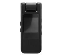 Plyisty Caméra Portée sur Le Corps 4K, Objectif Rotatif à 180 °, Nocturne, Enregistreur D'application de la Loi, Caméra Vidéo Portable HD 1080P avec Arrière, pour Collier de