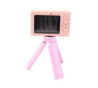 Plyisty Camronder Amusant pour Les Enfants pour Enfants, 1080p Double Lens Camera Numérique avec Trépied, Idéal pour Le Vlogging et la Création de Contenu des Médias Sociaux (Pink)