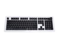 Plyisty Capuchons de Clavier Espagnols 108 Touches, Ensemble de Capuchons de Clavier Mécaniques Translucides ABS, pour Claviers 61 64 68 84 87 96 98 100 104 108 Touches (Black)