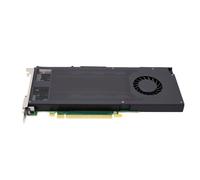 Plyisty Carte Graphique 4 Go, 256 Bits PCI Express 2.0 X16 Double DisplayPort DVI-I pour Postes de Travail de Modélisation 3D, Rendu Vidéo