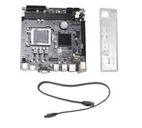 Plyisty Carte mère Gaming H81, Carte mère Mini-ITX LGA 1150, DDR3 Double Canal, M.2 NVMe, Serial ATA 6 GB/s, PCIe x16, pour processeurs de 4e et 5e génération