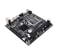 Plyisty Carte Mère H81, Carte Principale de Jeu LGA 1150 Mini ITX pour Core I3 I5 I7 E3 V3, avec Emplacement M.2 NVMe Double Canal DDR3 1600 MHz
