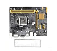 Plyisty Carte Mère H81M-K LGA 1150 pour Processeurs Core I7, I5 et I3 de 4e Génération, 16 Go de RAM DDR3, Alimentation Triphasée, Idéale pour Le Montage et la Réparation de PC.