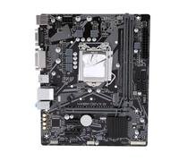 Plyisty Carte Mère Micro ATX, pour LGA1200, Double Emplacement DDR4 | Processeur Core 10e Génération I9 I7 I5 I3, PCIe 3.0x16, DDR4 2933MHz 64GB NVMe M.2 4xSerial ATA III DVI VGA, pour Bureau