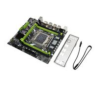 Plyisty Carte Mère PC NVME M.2 SATA2.0 PCIe 3.0X16 DDR3 avec Alimentation 8 Broches, Réseau Gigabit, Adaptée à la Maison, au Bureau, au Design et aux Jeux