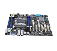 Plyisty Carte Mère Serveur pour Socket LGA2011, Double Interface Réseau Gigabit 10GbE, Carte Mère D'ordinateur DDR4, 7 PCIe 3.0, 1 X U.2, 1 X M.2 X4, Prise en Charge SerialATA3.0