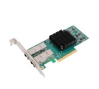 Plyisty Carte Réseau 10G 25G, Mellanox ConnectX 4, Adaptateur Ethernet PCIe X8 Double Port SFP28 avec Faible Latence RDMA, Prise en Charge Linux/VMare/Ubuntu