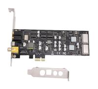 Plyisty Carte Son PCIE, Carte Son HiFi PCI Express avec 100 DB SNR et Plusieurs Interfaces, pour Un Traitement Professionnel et Une Sortie Sonore Claire