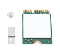 Plyisty Carte WiFi 6E AX1675i pour Processeur de 11e Génération, Adaptateur AX211NGW M.2 CNVio2 avec Bluetooth 5.3, 2,4G/5G/6 GHz Tri-Bande 160 MHz, Prise en Charge des Jeux à Faible