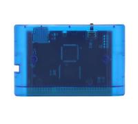 Plyisty Cartouche de Jeu Mega Drive V3 Pro pour Genesis et Master System, Carte Flash Tout-en-un avec Carte TF de 4 Go, Fonction de Sauvegarde et Prise en Charge des Triches, pour (BLUE)