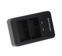 Plyisty Chargeur de Batterie Double USB pour R7 II R6 R5 60D 70D 80D 90D 5D4 5D3 5D2 5DS 7D 6D 5DMARK4, Chargeur de Batterie USB Ultra Fin Avichage de l'alimentation, 5 V