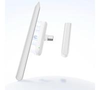 Plyisty Chargeur Magnétique sans Fil pour Crayon 2ème Génération, Adaptateur USB C 1,85 W avec Protection Contre Les Surcharges, Voyant Lumineux et Design de Voyage Portable