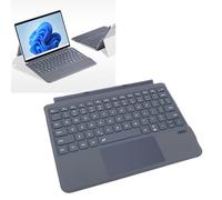 Plyisty Clavier Bluetooth pour Go 4 3 2 1, Coque Magnétique Fine avec pavé Tactile et Rétroéclairage 7 Couleurs, Saisie pour Ordinateur Portable pour Le Travail, Les Voyages, Les études
