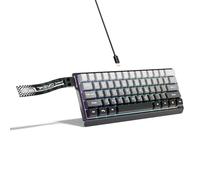 Plyisty Clavier de Jeu Mécanique Filaire 60%, Petit Clavier Compact à 61 Touches avec Rétroéclairage RVB, pour Joueur de Jeu, Ordinateur Portable