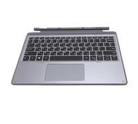Plyisty Clavier Hébreu Rechargeable adapté pour Latitude 7200 7210 Clavier Tablette 2 en 1 K18M avec pavé Tactile, Intégration Transparente, pour la Disposition QWERTY en Hébreu