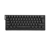 Plyisty Clavier Mécanique sans Fil, 3 Modes 61 Touches Bluetooth 2,4 G Filaire éclairage RVB Clavier de Jeu Mécanique Anti-ghosting Design Ergonomique avec Corde de Suspension (Black)