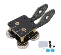 Plyisty ode Morse à Double Palette W à Base Magnétique avec Port 3,5 Mm et USB C, Télégraphique à Réponse Rapide pour Smartphone, Ordinateur, Radio Amateur
