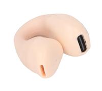 Plyisty Clip sur Les écouteurs, Bluetooth V5.4 Casque D'écouteurs d'oreille Ouverte sans Fil, Ultra Light IPX5 Afficier Single Single Open Ring Comfort Fit Sports Running, Workout (Couleur de Peau)