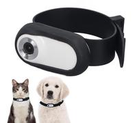Plyisty Collier de Caméra pour Chat, Pas de WiFi Nécessaire, Caméra d'action Sportive 30 IPS avec Enregistrements Vidéo, Mini Caméra Corporelle pour Chats, Chiens, Animaux de Compagnie