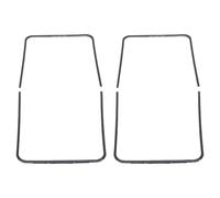 Plyisty Colzel de Cadre D'écran Z Flip 5G F721 avec Kit D'outils de Réparation, Conçu pour Le Remplacement Transparent, Matériau ABS Durable, Comprend Deux Ensembles pour 2 Appareils