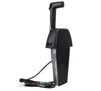 Plyisty Commande de Moteur Hors-bord, Conception à Poignée Unique Poussée | Boîtier de télécommande marine, en métal, pour moteurs 2 et 4 temps 2006 et ultérieurs