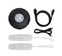 Plyisty Console de Jeu AR Motion, Système de Jeu Vidéo TV Plug and Play avec 2 Contrôleurs sans Fil et Carte Mémoire de 16 Go, pour Les Soirées de Jeux en Famille et Les Exercices en