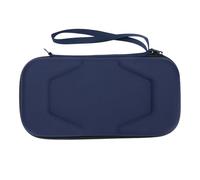Plyisty Console de Jeu Sac de Rangement à étui Dur pour la Console avec 20 Emplacements de Carte de Jeu, Voyageurs (Bleu Profond)