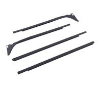 Plyisty Convient pour le Remplacement OEM de Bande Météo de Fenêtre de Voiture BT50 2012-2019, Ensemble de Bandes Météo en Caoutchouc Imperméables pour une Conduite Confortable