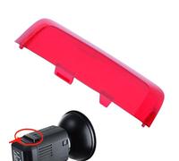 Plyisty Couvercle Rouge de Fenêtre de Récepteur Flash IR pour AD600 AD600B AD600BM, Remplacement du Panneau de Mise au Point ABS Durable, Coque de Boîtier Résistante à la Chaleur pour
