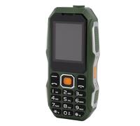 Plyisty Débloqué Double SIM 2G Mobile Téléphone HD Caméra FM Lampe de Poche Facile Clavier Calculatrice Calendrier Soutien 13 Langues, LED Lampe de Poche (Prise UE)