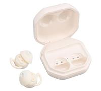 Plyisty Écouteurs, Immersive Stéréo Sound Mini Wireless Earbuds 10-15m Gamme avec Casse de Charge pour les Ordinateurs Portables (Couleur de thé laiteux) (Blanc vert) (Blanc nuageux)